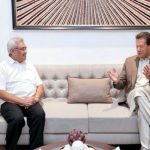 PM Imran Khan meets Rajapaksa one on one meeting