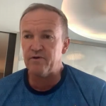 Andy Flower in an online Press conference. Screenshot/Saad Ahmed.