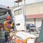 Three people killed while two others sustained injuries in a deadly collision between a tanker and a motorcycle rickshaw that occurred near Lahore Mor of Khanewal district of Punjab.