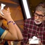KBC: Amitabh Bachchan holds tissue box for overwhelmed contestant