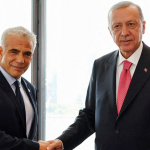 Israeli, Turkish leaders hold first meeting since 2008
