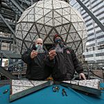 'Gift of love' Waterford crystals placed on Times Square New Year's Eve ball