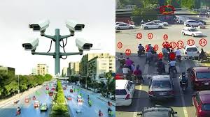 first-ever aerial e-challan system