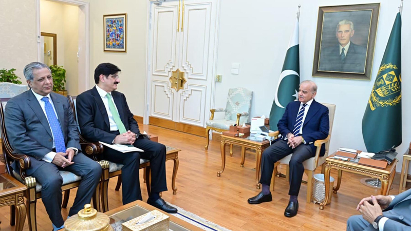 PM assures support for Sindh projects in meeting with CM Murad