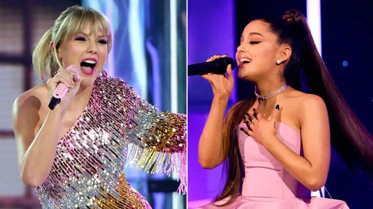 Ariana Grande wins fans with gesture for Taylor Swift