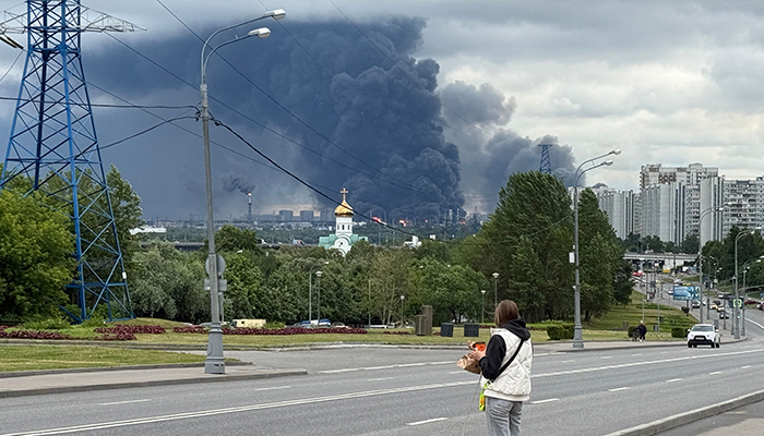 Moscow drone attack